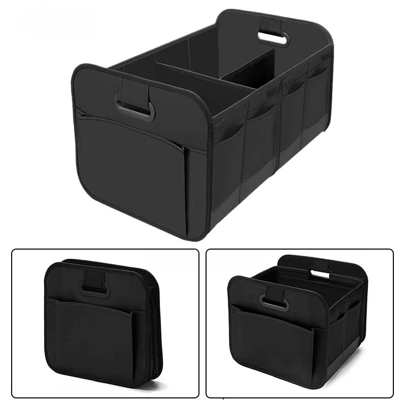 Car Storage Box, Trunk Storage Box, Car Storage, Large-Capacity Foldable Oxford Cloth Storage Box