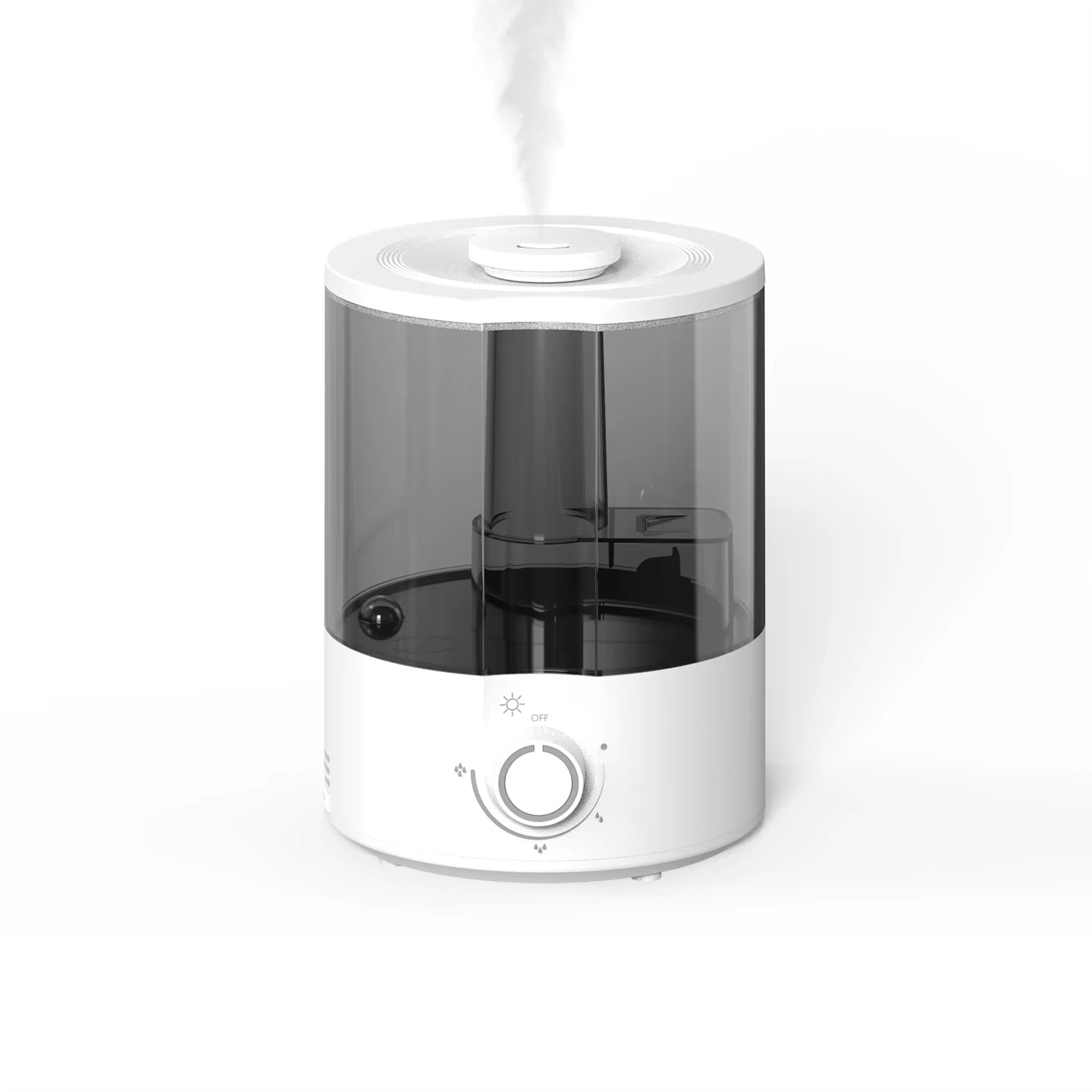2.5L Portable Ultrasonic Cool Mist Humidifier with Aromatherapy for Home and Baby Room Use